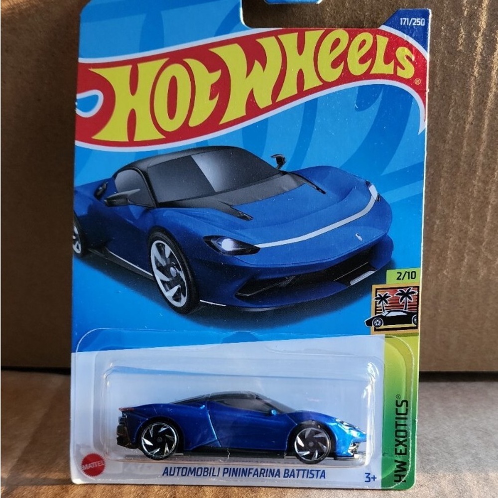 Blue Automobili Pininfarina Battista Toy Car